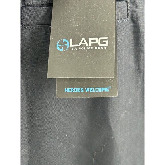 LAPG Pants Mens 38x32 Navy Urban Ops Tactical Teflon Cargo Utility - Picture 12 of 14